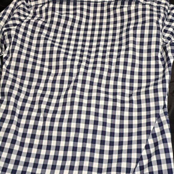 Bonobos Slim Fit Blue & White Checkered Button-Down Shirt Size Medium - Picture 15 of 16